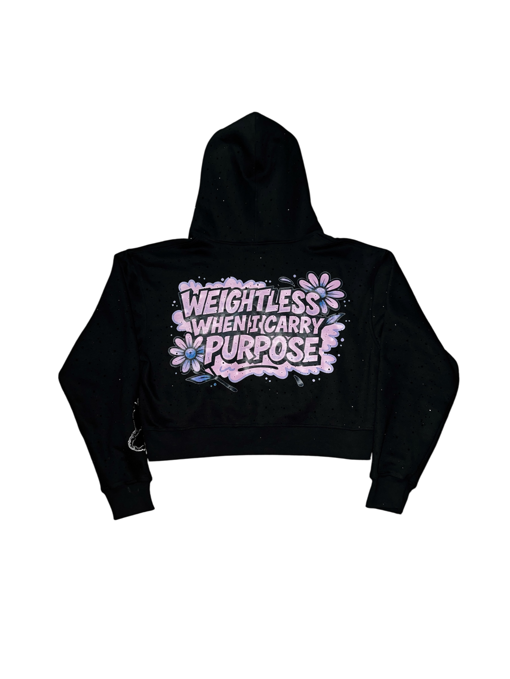 Weightless Echoes Petunias Zip Up Echoes of Eden