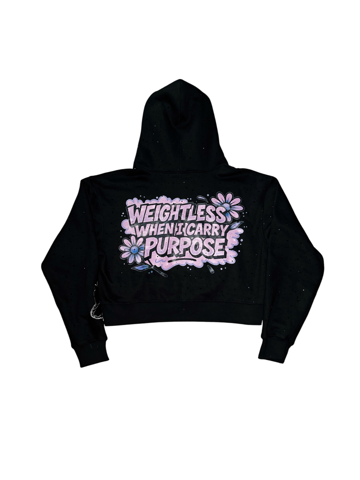 Weightless Echoes Petunias Zip Up Echoes of Eden