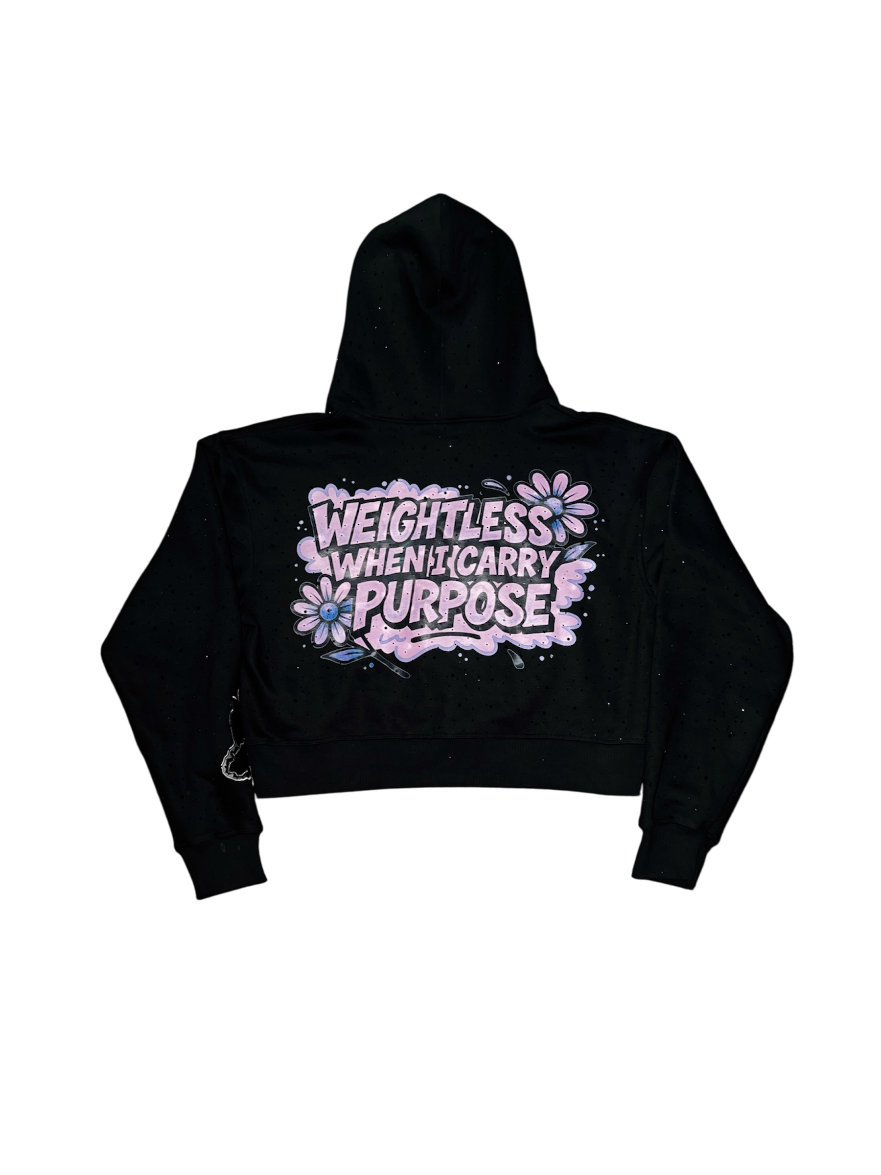 Weightless Echoes Petunias Zip Up Echoes of Eden