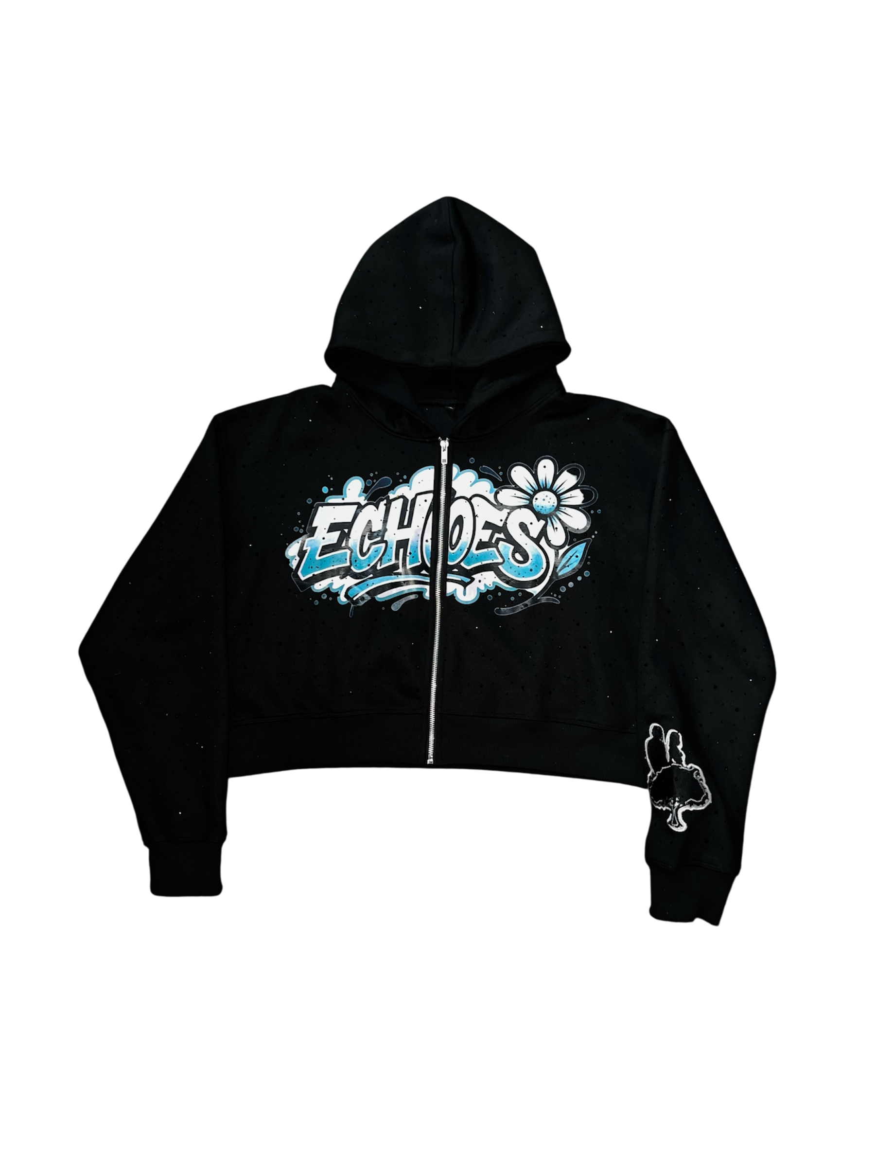 Weightless Echoes Iris Zip Up Echoes of Eden