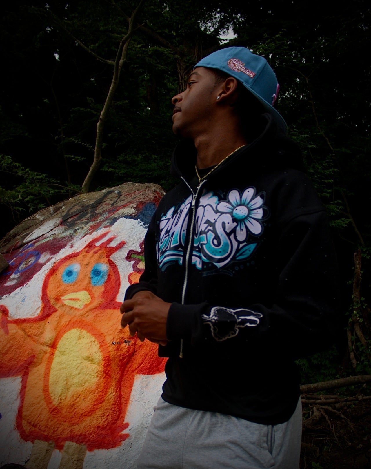 Weightless Echoes Iris Zip Up Echoes of Eden